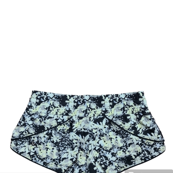 Lululemon Water: Surf Short Crosscourt Petal Black Clarity Yellow *Reversible 4 - Picture 12 of 16